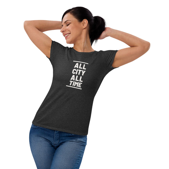 All City All Time Women's fitted short sleeve t-shirt Urban Anthropology