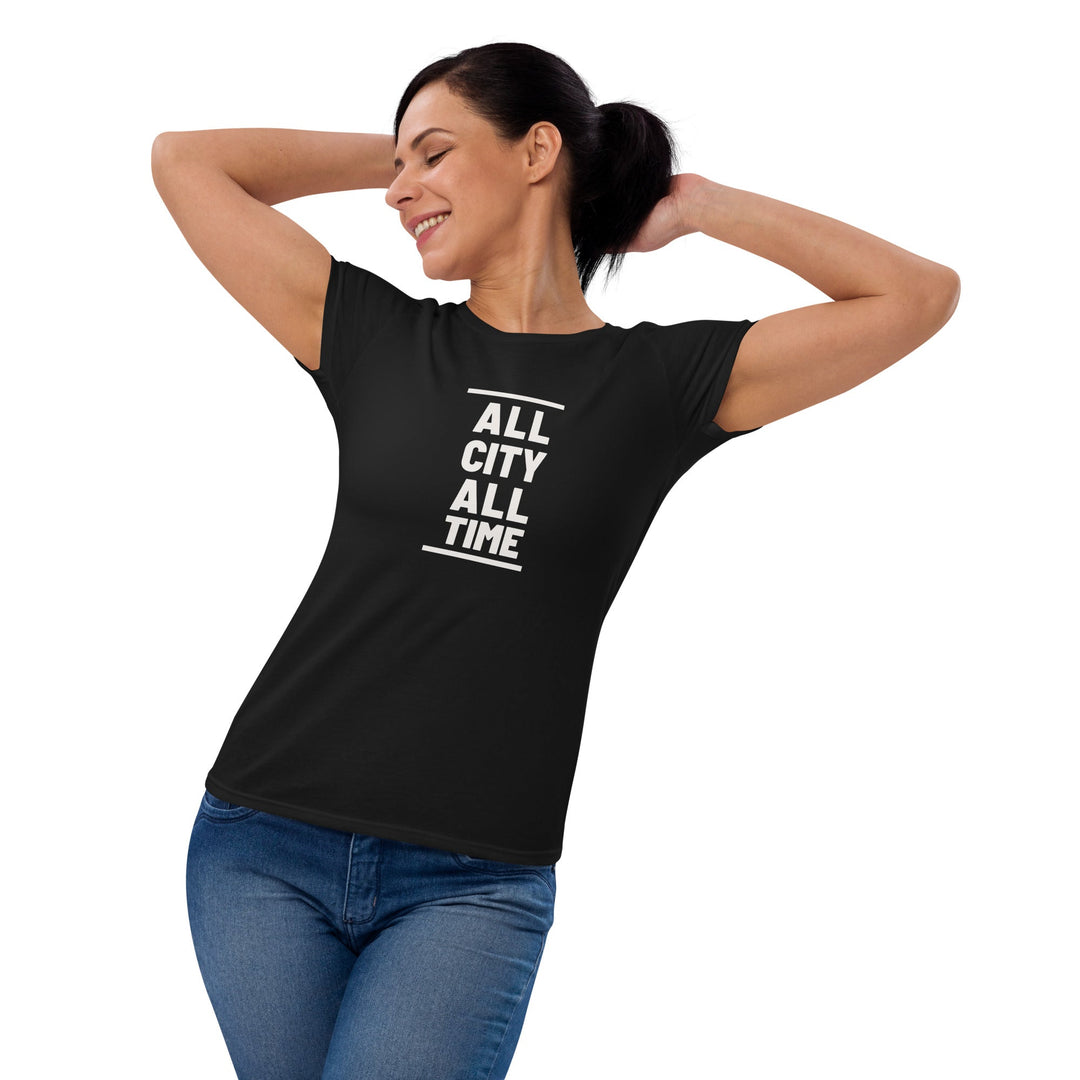 All City All Time Women's fitted short sleeve t-shirt Urban Anthropology