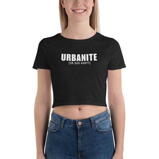 Urban Anthropology Urbanite Women’s Crop T-shirt Urban Anthropology